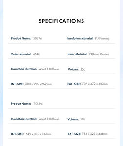 Boîte Réfrigérée de 50L pour le Transport de Vaccins et de Médicaments - Product Image 2