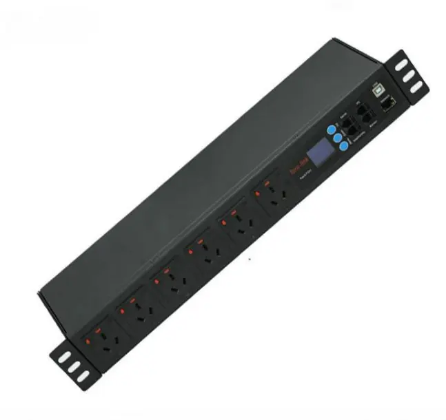 8 Ways ip pdu Power Distribution Unit Master-slave Remote Control Intelligent monitored smart network pdu