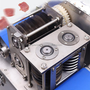 Cortadora automática de cubos de carne de res fresca congelada de alta velocidad 3D, cortadora de cubos de jamón ibérico - Product Image 5