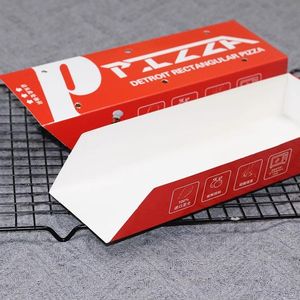 Bandeja de comida de papel Kraft marrón cuadrada impermeable personalizada con logotipo impreso reciclable tamaño personalizado y color grado comercial - Product Image 4