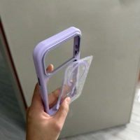 Funda Magnética Transparente 2 en 1 Desmontable para iPhone 17 15 13 Pro Max, Placa Trasera Extraíble de PC y TPU, Marco Protector Personalizado con Impresión UV