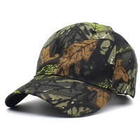Gorra de Béisbol Unisex de Algodón de Camuflaje con Árbol, Gorra de Béisbol de Tamaño Ajustable, Suave y Liso