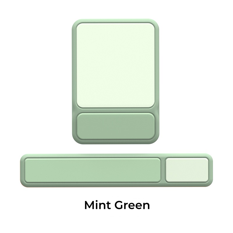 Green-Wrist Rest Mouse Pad
