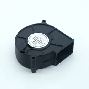 75*75*30MM 12V 24V 슬리브 베어링 DC 송풍기 팬 모터 프린터 용 높은 RPM