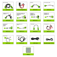 Escáner de Diagnóstico para Motocicletas JDiag M400, Prueba de ABS, Programación y Reasignación de la ECU, Herramienta de Diagnóstico para Todas las Motocicletas