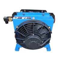 Radiateur industriel en alliage d'aluminium avec ventilateur 12V 50L/min pour le refroidissement des moteurs de karting, de motocross et de hovercraft