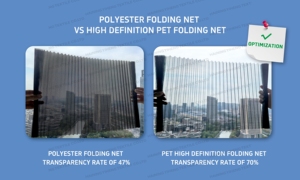 PET Plisse <strong>Mesh</strong> Insect Screen Trackless Sliding Door Plisse Mosquito <strong>Net</strong> Pleated <strong>Mesh</strong> Folding <strong>Mesh</strong> Retractable Screen - Product Image 3