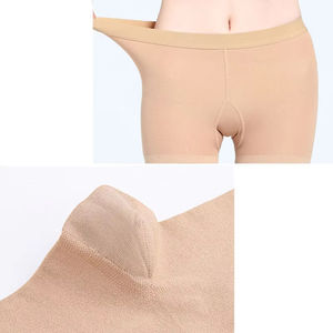 15-21mmhg Elastische Gebreide Compressie Panty Panty Effen Spatader Diepe Veneuze Trombose Kousen Open Teen Voor Verpleegkundigen - Product Image 2