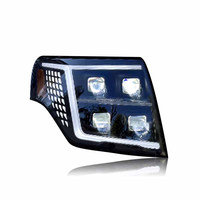 Ensemble de phares LED avec feux de jour et clignotants séquentiels, lampe avant modifiée pour Mitsubishi Pajero Montero V93 V97 2009-2020