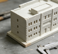 Service de fabrication sur mesure de prototypes de maquettes architecturales en résine pour table de sable 3D, modèles réduits de paysages et maquettes de bâtiments