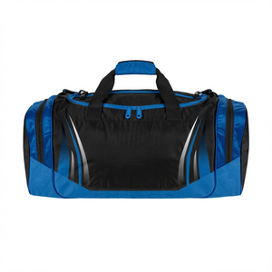 Heavy Duty 600D Polyester <b>Waterproof</b> Travel <b>Duffel</b> <b>Bag</b> Sports Gym Fitness <b>Bag</b> with Durable Zipper Closure and Storage - Product Image 1