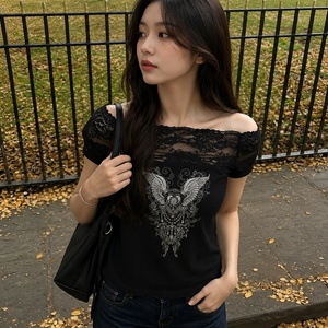 เสื้อยืดแขนสั้นคอกลมสีพื้นสำหรับผู้หญิง ระบายอากาศได้ดี เป็นมิตรกับสิ่งแวดล้อม ป้องกันรังสียูวี ผ้าถัก สวมใส่สบายๆ สำหรับฤดูร้อน สินค้ามาใหม่ ลดราคา - Product Image 5