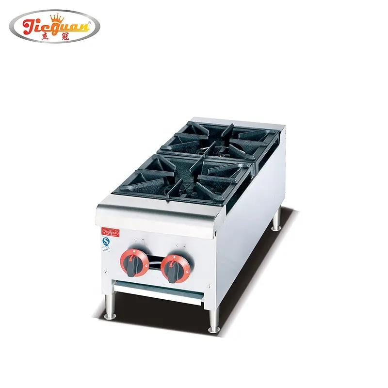 Commercial Gas Cooking Stoves /Stainless Steel American type Gas 2 big burners