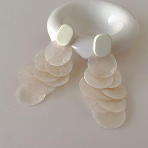 2025 nouveau gros élégant Vintage coquille boucles d'oreilles pour les femmes personnalisé gros bijoux de mode-pour les mariages et les fêtes - Product Image 3