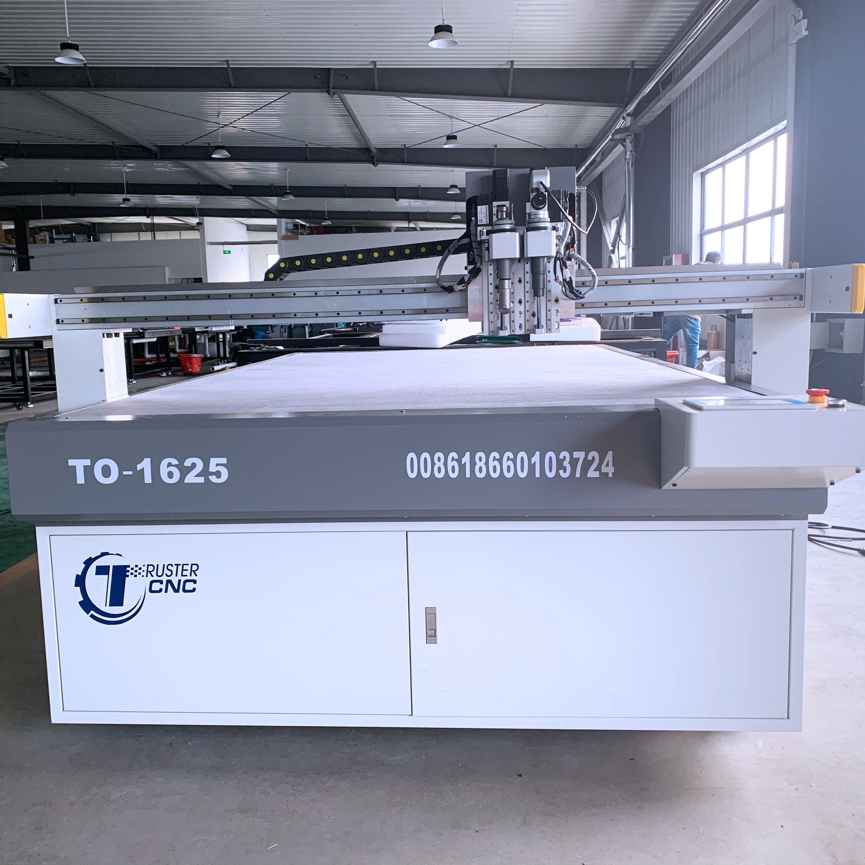 TRUSTER CNC 1625 автоматический ЧПУ генераторный нож режущий станок для кожи ткани картона ПВХ пены Многофункциональный