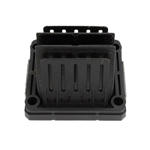 YHMOTO Juego de juntas de válvulas de combustible para motor de 2 tiempos Yamaha Banshee 350 YFZ350, incluye jaulas de láminas de admisión y bloque de membranas - Product Image 6