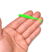 Appât souple TPE à longue tenue, appât souple pour la pêche, 65 mm, 75 mm, 85 mm, appât souple pour la pêche, queue de pagaie, appât nageur, appât long et résistant, appât pour vers