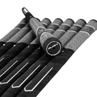 Poignées de golf multi-composants - Double texture haute adhérence, pièces de rechange professionnelles multicolores pour clubs de golf standard/midsize
