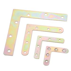 Équerres d'angle en L en acier laminé à froid L40 L70 L100 L110 L150 – Connecteurs durables pour meubles - Product Image 1