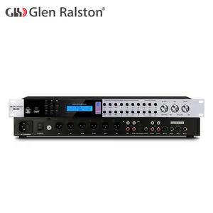 Mixer de áudio glen ralston m228, processador de áudio digital para dj, efeito de karaoke dsp