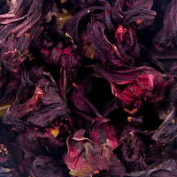 Bunga Hibiscus Roselle Kering Premium, Teh Mawar untuk Diet, Dapat Dimasukkan untuk Membuat Teh & Minuman, Kemasan Besar