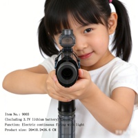 Pistolet à eau électrique longue portée pour l'extérieur, jouet électronique en plastique pour enfants et adultes