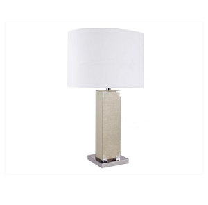<b>Black</b> and White Color Ceramic <b>Table</b> Lamp with On\off Switch on Base for Hotel <b>Bedside</b> Reading Lamp - Product Image 2