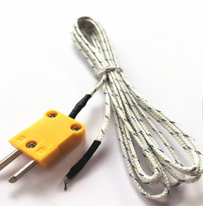 Câble isolé minéral simple point sonde <span class=keywords><strong>thermocouple</strong></span> de type k avec prise - Product Image 1