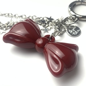 Mới thời trang Y2K tối giản Keychain Túi cá nhân với cay cô gái trang trí UV in trên vật liệu hợp kim bền - Product Image 5