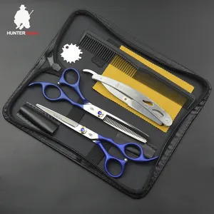 Japan Hair Scissors HT9119 Hairdressing Trimmer Barber Thinning Haircut Stainless Steel Shear