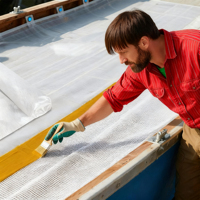 80gsm pièces de voiture à armure toile bateaux équipement de bain 600gsm tissu en fibre de verre pour la construction