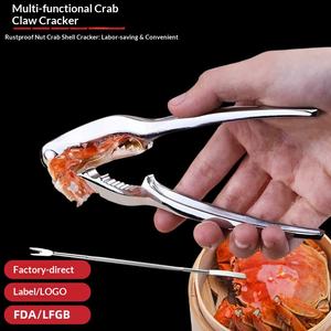 <span class=keywords><strong>Pince</strong></span> à <span class=keywords><strong>crabe</strong></span> manuelle spéciale, <span class=keywords><strong>pince</strong></span> à fruits <span class=keywords><strong>de</strong></span> mer, <span class=keywords><strong>pince</strong></span> à homard en alliage <span class=keywords><strong>de</strong></span> zinc pour la maison, outils <span class=keywords><strong>de</strong></span> cuisine en gros - Product Image 5
