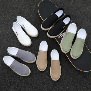 Scarpe da <span class=keywords><strong>uomo</strong></span> in tela Extra-Large in seta di <span class=keywords><strong>ghiaccio</strong></span> pigri One Foot scarpe Casual con bordo allacciate con chiusura in rete scarpe comode in tessuto - Product Image 2