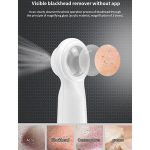 Mixed Procurement Low Price New Arrival Ecofriendly Rechargeable Waterproof US Visual Pore Cleanser <b>Vacuum</b> <b>Blackhead</b> <b>Remover</b> - Product Image 4