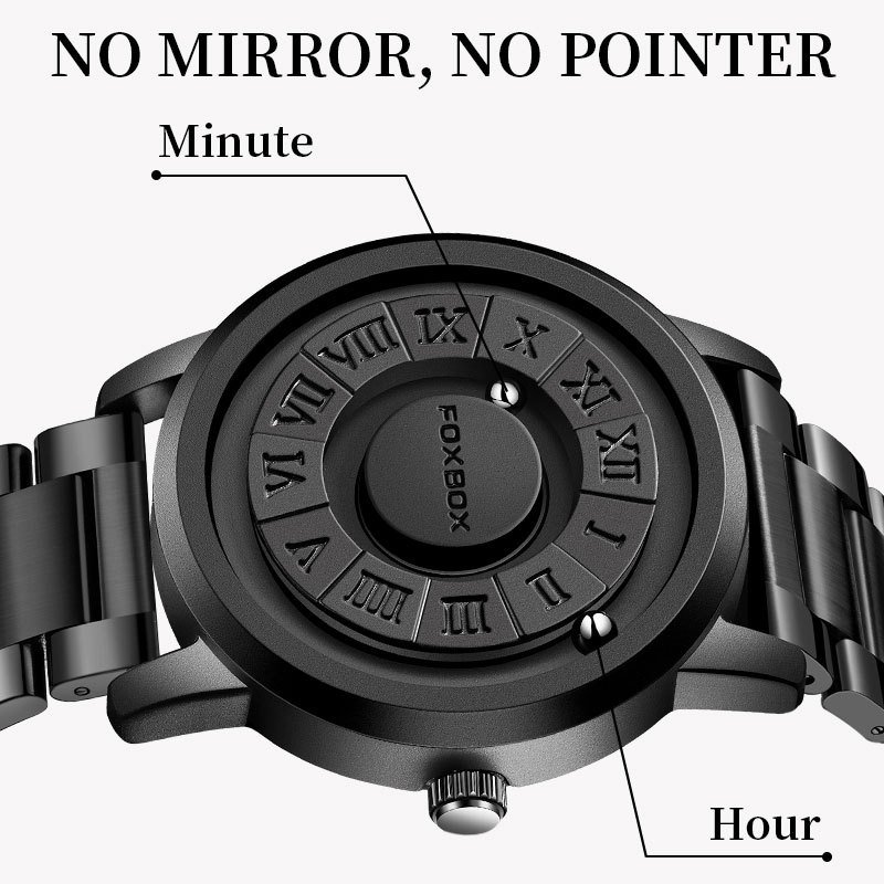Orologio Cronografo Uomo – Pelle Nera, Quadrante Argento, Movimento Al Quarzo Con Datario