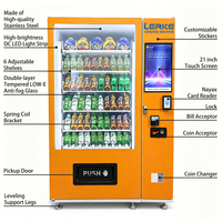 Tablero de Control para Máquina Expendedora Inteligente de Bebidas Enlatadas Frías con Pantalla Táctil y Servicio Completo