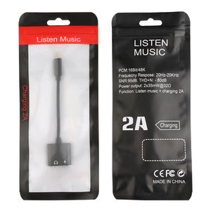 Beleuchtung auf 3,5mm Kopfhörer anschluss Dongle Splitter 2 in 1 Lade-Audio-Adapter für iPhone - Product Image 4