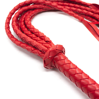 Fouet en cuir haut de gamme Ninghao, accessoires érotiques pour jeux coquins avec pompon