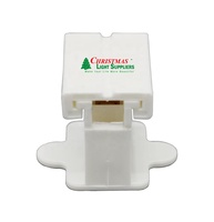 Lumière de noël prise électrique 120v SPT-1 SPT-2 Vampire femelle mâle prise pour C9 C7 prise bobine fil câble jardin lumière