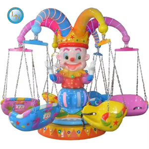Payaso para niños, circo, silla voladora giratoria para 12 personas, parque al aire libre, silla voladora para niños, pequeño equipo de entretenimiento a la venta - Product Image 5