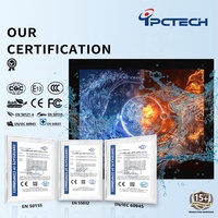 Moniteur à écran tactile de 19 pouces IP65 étanche affichage LCD industriel sans ventilateur résistance capacitive moniteur à écran tactile intégré