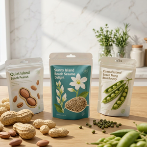 Custom Design Mylar Seed Packaging <b>Bag</b> with Ziplock and Tear Notch for Long-Term Seed Storage OEM ODM Factory Direct Low MOQ - Product Image 2