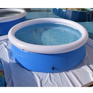 COMCO Piscina Circular al aire libre Piscina inflable para adultos Piscina inflable fácil de configurar para niños Fiesta de deportes acuáticos familiares - Product Image 2
