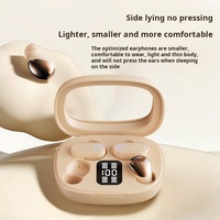 Écouteurs sans fil doubles avec affichage LED de la puissance, HiFi, intra-auriculaires, suppression du bruit, faible latence, contrôle tactile, Type-C, longue autonomie