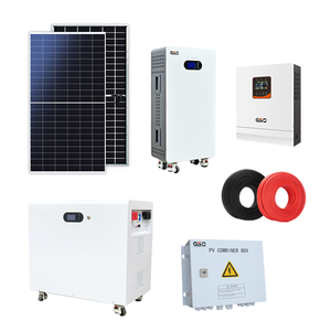 Kit de Sistema de Painéis Solares de 5kw, 15kw, Sistema de Energia Solar Híbrido de 20kw, Kit de 10kw, Sistema Solar Off Grid de 5kw - Product Image 3