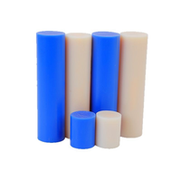 Barre carrée en plastique technique en polyamide de couleur naturelle PA6 GF30 de 200 * 1000 mm