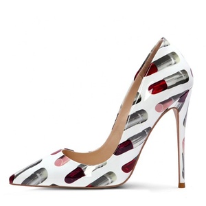 New Sexy Women Lipstick Dress <b>Shoes</b> Ladies Large Size 45 High Heel Pumps <b>Shoes</b> - Product Image 1