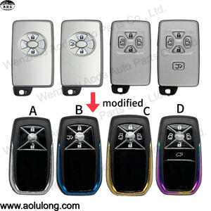 3 nút chìa khóa xe sửa đổi vỏ trường hợp bìa cho TOYOTA RAV4 xe ban đầu phím vỏ - Product Image 6