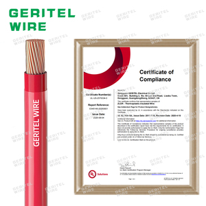 Câble électrique en cuivre toronné isolé PVC THHN THWN 600V UL83 - 2.5mm/<span class=keywords><strong>3</strong></span>.5mm/5.5mm/35mm/50mm/125mm/250mm pour bâtiment - Product Image 2