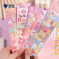 Fabricant professionnel OEM ODM, conception personnalisée, feuilles d'autocollants mignonnes à thème animalier pour scrapbooking, journal, vente en gros